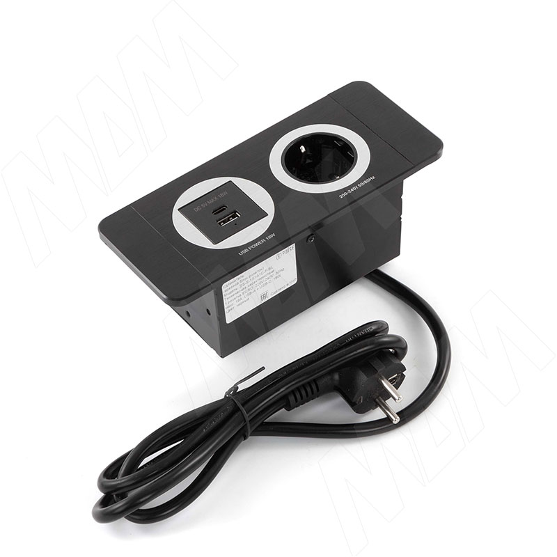 DESK открытый блок розеток, 188*80 мм, 1 розетка, 1 USB, 1 USB Type-C, быстрая зарядка, черный (DS-S-1S1A1C-F-BL), DESK открытый блок розеток, 188*80 мм, 1 розетка, 1 USB, 1 USB Type-C, быстрая зарядка, черный
DESK открытый блок розеток, 188*80 мм, 1 розетка, 1 USB, 1 USB Type-C, быстрая зарядка, черный (DS-S-1S1A1C-F-BL), DESK открытый блок розеток, 188*80 мм, 1 розетка, 1 USB, 1 USB Type-C, быстрая зарядка, черный