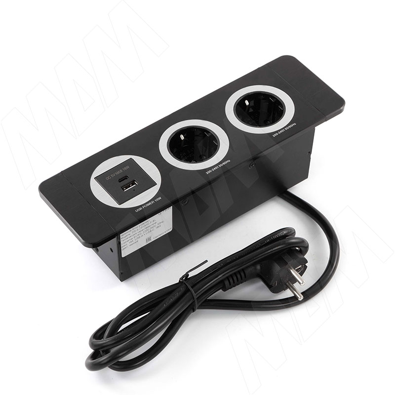DESK открытый блок розеток, 254*80 мм, 2 розетки, 1 USB, 1 USB Type-C, быстрая зарядка, черный (DS-S-2S1A1C-F-BL), DESK открытый блок розеток, 254*80 мм, 2 розетки, 1 USB, 1 USB Type-C, быстрая зарядка, черный
DESK открытый блок розеток, 254*80 мм, 2 розетки, 1 USB, 1 USB Type-C, быстрая зарядка, черный (DS-S-2S1A1C-F-BL), DESK открытый блок розеток, 254*80 мм, 2 розетки, 1 USB, 1 USB Type-C, быстрая зарядка, черный