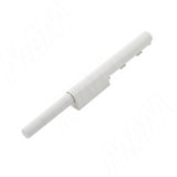 K-PUSH 40 мм накладной с рез. демпфером, серый