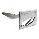 Kinvaro T-SLIM Soft-close, поворотный подъемный механизм без заглушек, нагрузочный фактор 250-550, правый