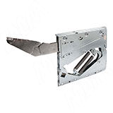 Kinvaro T-SLIM Soft-close, поворотный подъемный механизм без заглушек, нагрузочный фактор 500-1100, правый