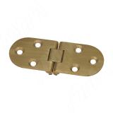 Петля под саморез для откидной створки, латунь 4 01070 20 HD