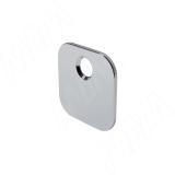 K-PUSH TECH ответная планка квадратная под саморез, никель 4523 879