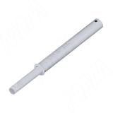 K-PUSH 40 мм врезной с рез. демпфером, серый 4523 402