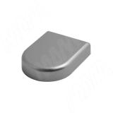 Mini QS заглушка декоративная D-образн., хром матовый  510150 GD