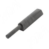 K-PUSH TECH толкатель с демпфером 37 мм усиленный, накладной линейный, антрацит 57008080EE SET