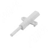 K-PUSH TECH толкатель с демпфером 37 мм усиленный, накладной крестообразный со штифтами, серый