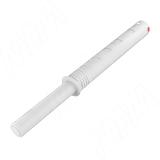 K-PUSH TECH толкатель усиленный 37 мм врезной с рез. демпфером, белый