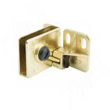 Компл. петель для стекл. двери, золото D/13 BR