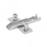 TIOMOS крестовая установочная площадка ECO под евровинт 6.3х13.5, (-2 мм)