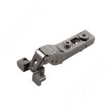 HARMONY PLUS петля для алюминиевого профиля без амортизатора, без пружины (90/105), полунакладная, стандартная, цвет черный никель