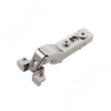 HARMONY PLUS петля для алюминиевого профиля без амортизатора, без пружины (90/105), полунакладная, стандартная, цвет никель