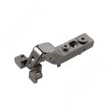 HARMONY PLUS петля с доводчиком (амортизатором) вкладная (90/105), для ал. проф., стандартная, черный никель HB90INS-AL-BL