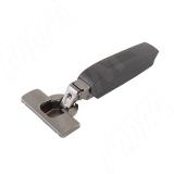 HARMONY NERO петля с доводчиком (амортизатором) накладная (90/105), стандартная, черный никель