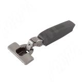 HARMONY NERO петля с доводчиком (амортизатором) полунакладная (90/105), стандартная, черный никель