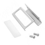 Ручка для стекл. двери без сверления, хром ZS9004H