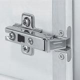 Slide-on петля стандартная (90/105) для ал. проф., накладная 51MS4105 00, фото 1