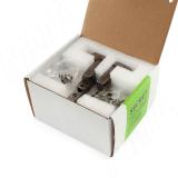 SECRET комплект скрытых петель (90/105) с плавным закрыванием на один фасад, черный никель 5210-SOFT-BNK, фото 1