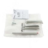 Комплект K-PUSH TECH толкатель усиленный 37 мм накладной с рез. демпфером, светло-серый, с крепежом C010002658, фото 1