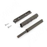 Комплект K-PUSH TECH с текстурой, толкатель 37 мм накладной с магнитом, антрацит, с крепежом C010003000, фото 1