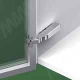 TIOMOS петля со встроенным амортизатором накладная (90/110) для алюм. профиля стандартная F028138155, фото 1