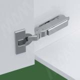 TIOMOS петля со встроенным амортизатором накладная (-45/120) угловая, (45/9,5) F028138557, фото 1