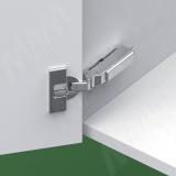 TIOMOS петля со встроенным амортизатором накладная (90/95), для фасадов толщиной до 28 мм F028138386, фото 1