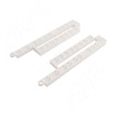 Kinvaro T-SLIM, комплект адаптеров для накладного варианта подъемника (правый + левый), белый F161149022, фото 1