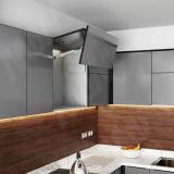 FLAP FOLD Складной подъемный механизм коэффициент мощности 8400-12000, графит FF-H-DG, фото 9