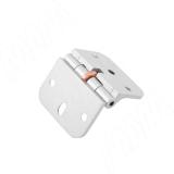 Петля под саморез для откидной створки с фиксатором, хром матовый HJ-081200, фото 2