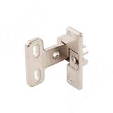 Петля одношарнирная, полунакладная, наложение 2,5мм HJ-082201-14, фото 1