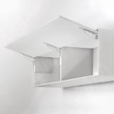 Kinvaro T-SLIM Soft-close, комплект поворотно-подъемных механизмов без заглушек для деревянных фасадов, коэффициент мощности 1500-3375 TS151149027, фото 2