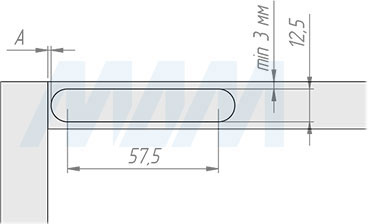 Установка адаптера для петли SECRET (артикул 5210-ADAPTER), схема 3