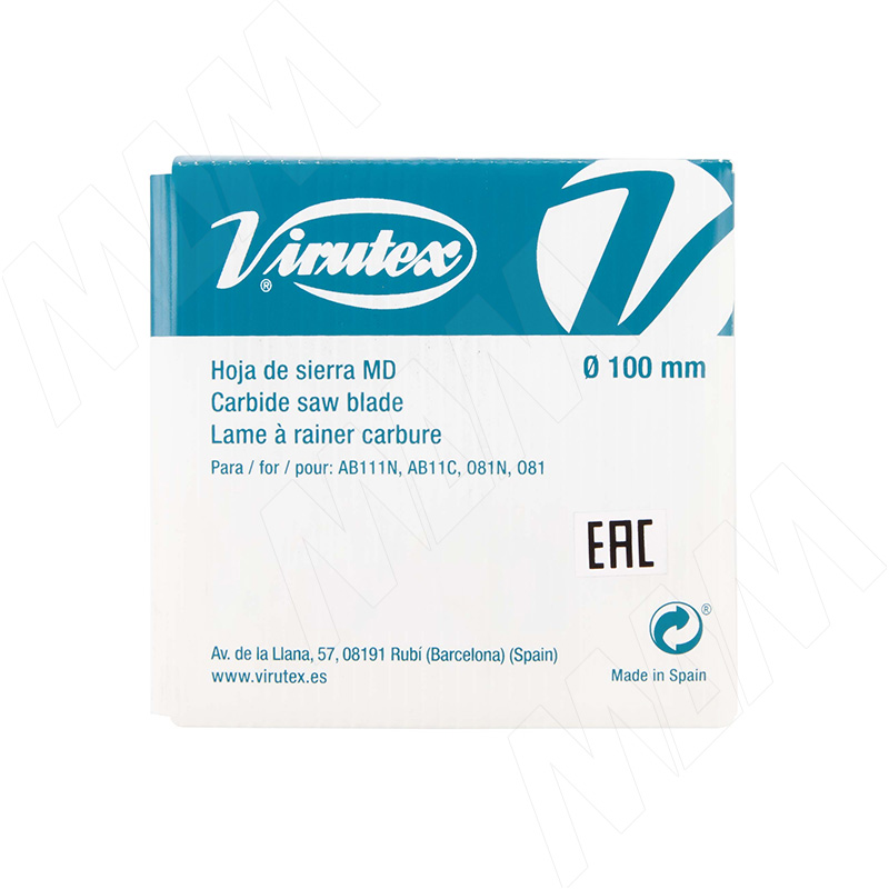 Фреза D100x22 мм для AB111N фото товара 4 - 1440080