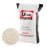 Клей U-win 5580 EVA высокотемпературный, Кремово-белый, 25 кг