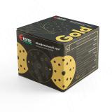 Круг шлифовальный серии Gold 150 мм, P120, 15 отверстий, 100 шт BP-OA-150-15-120-100, фото 1