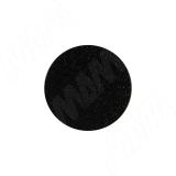 Заглушка самоклеящаяся, D20 мм, Черный, шагрень (Kr 0190), 54 шт. 0190.20.20