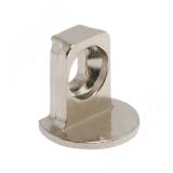 MAORI 12, опора полкодержателя для ДСП от 12 мм, Никель 2600 310 MAORI12