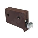 Мебельный навес универсальный, пластик, коричневый, 35 кг 55031-19