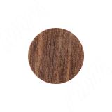 Заглушка самоклеящаяся, D20 мм, Орех Тьеполо, гладкая (Kr 8953), 54 шт. 8953.10.20