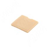 Заглушка для эксцентрика в квадратном пластиковом корпусе, бежевая CAP.ES.EC20.BE