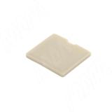 Заглушка для эксцентрика в квадратном пластиковом корпусе, серая CAP.ES.EC20.GR