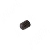 Винт установочный под шестигранник, DIN 913 М4х5, черный цинк