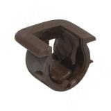 Полкодержатель пластиковый коричневый ME19PMA