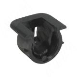 Полкодержатель пластиковый черный ME19PNE