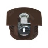 Эксцентрик усиленный в пластиковом корпусе 16 мм, коричневый SE01PMA