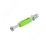 Шток эксцентрика евровинт с пластиковым элементом (34 мм) резьба 7,5 мм SPB-34X7.5.E