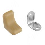 WINK Уголок мебельный с пластиковой накладкой 26х26х20 мм, ольха