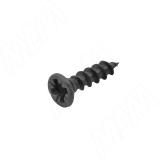 Саморез с потайной головкой под крест, 3.5 Х 16, черный US3,5 X 16 BL/100ШТ