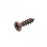 Саморез с потайной головкой под крест, 3.5x16, бронза VT3,5 X 16 ZBR